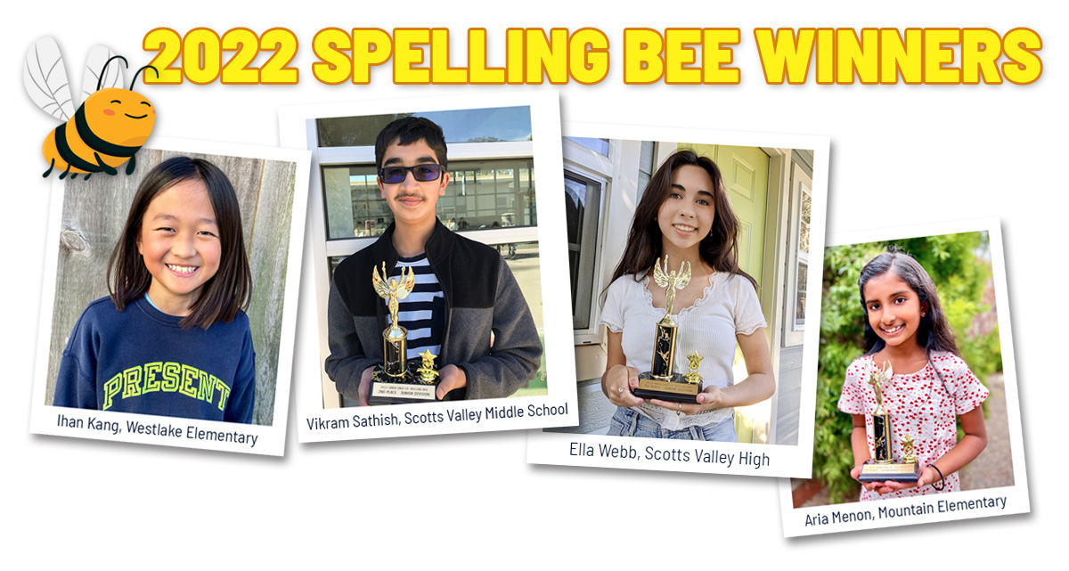 Photos of 2022 spelling bee winners