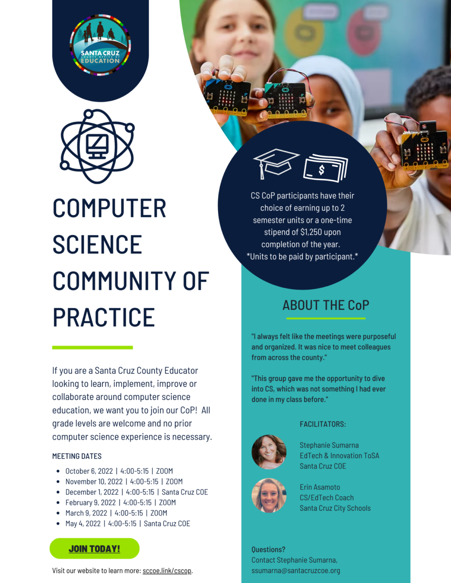 Computer Science Community of Practice - Santa Cruz County Office Of ...