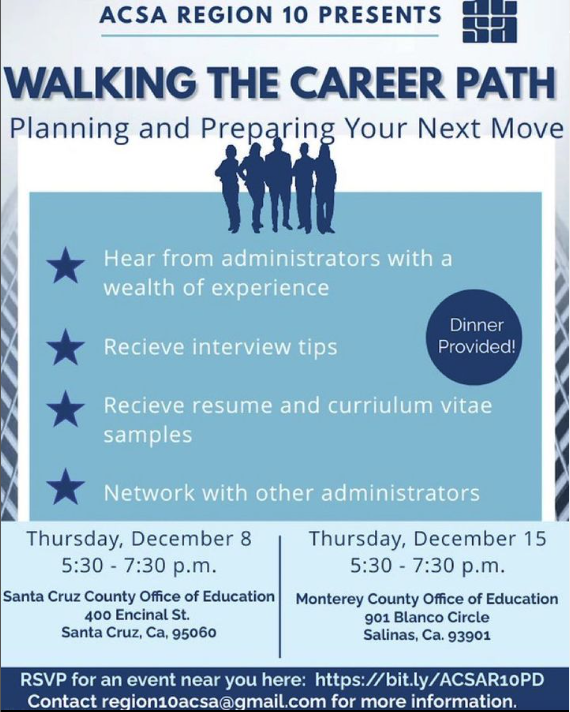 ACSA Region 10 Event Walking the Career Path Planning & Preparing
