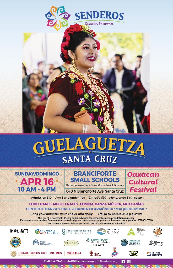 Vive Oaxaca Guelaguetza flyer
