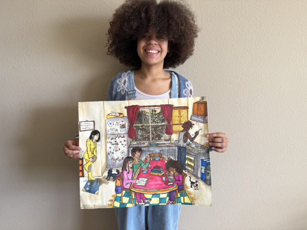 Student Wins Art Contest for Housing Authority