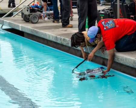 Hephaestus Robotics Team in Action