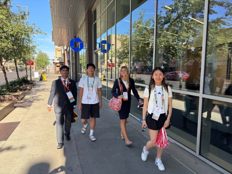 High school students attending ISEF 2026